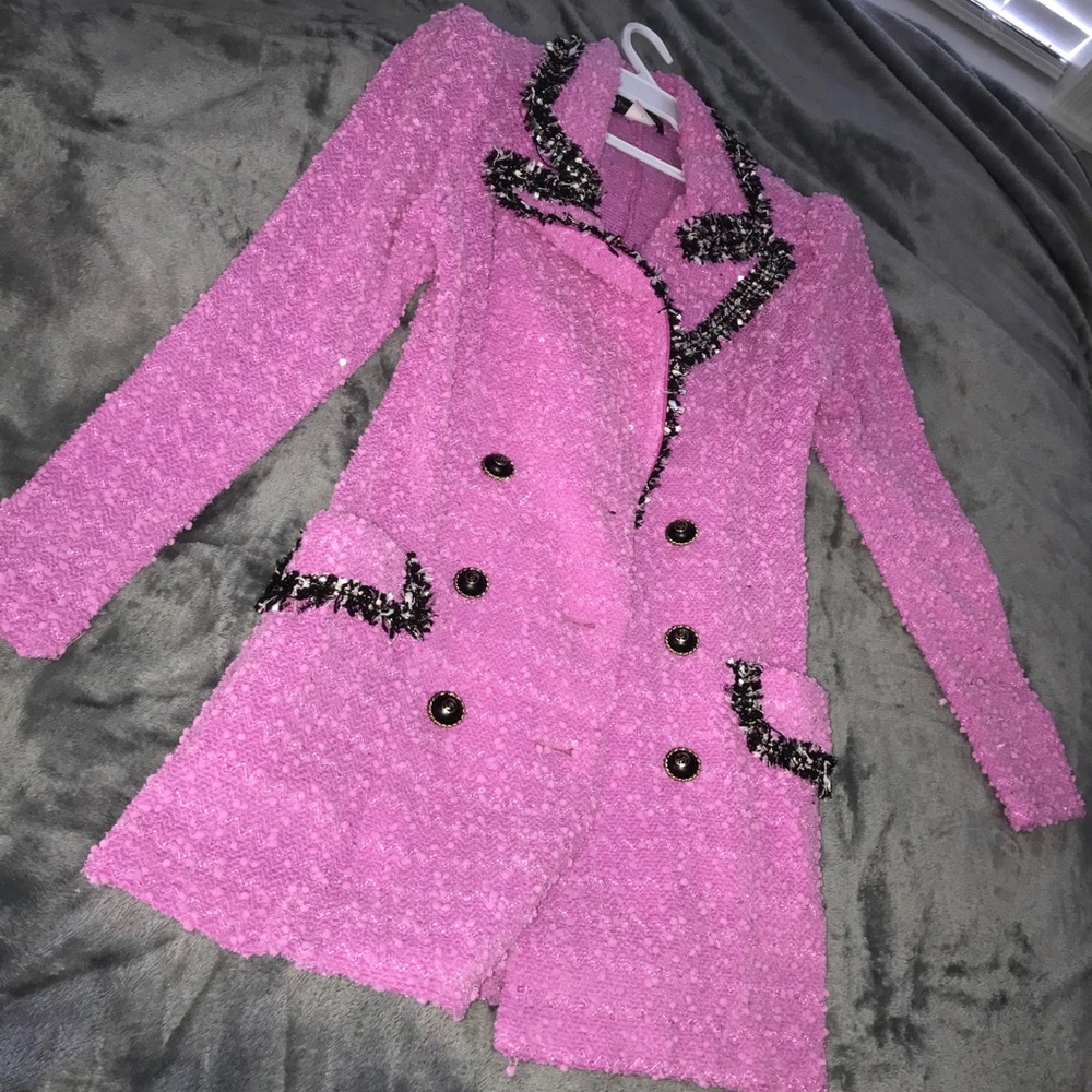 Purplish/ pink court suit jacket